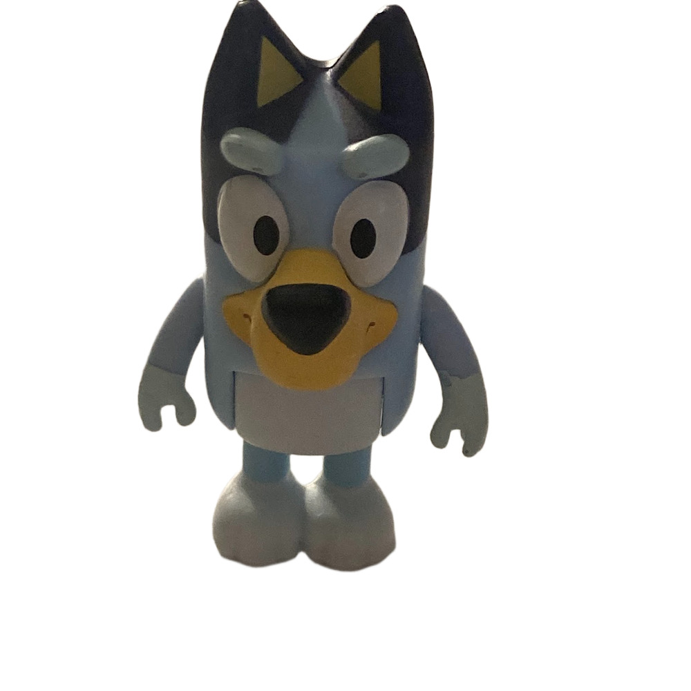 Bluey Heeler Blue Dog Poseable Articulated Action Figure Ludo Studio Toy